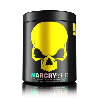 WARCRY HD, Fat Burner, 93g, 30 Servings, Tropical Storm Flavor, Naturally Flavored, Dietary Supplement, Shop now in US, Free Shipping in US